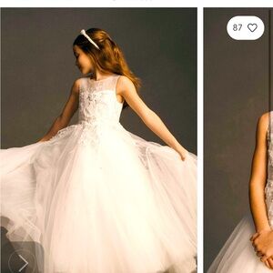 Princess Daliana label from Anthropologie, color: Ivory; first communion; bridal